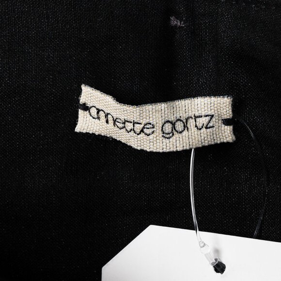 Annette Gortz Grey Pleated Paint Splatter Skirt - Picture 4 of 9